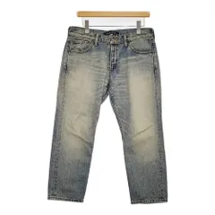 mizuiro-ind インディゴ ストレートデニムパンツ サイズ3 デニムパンツ ブルー レディース ミズイロインド【中古】5-1103G♪のサムネイル