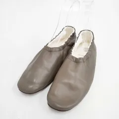 BEAUTIFUL SHOES BALLET SHOES バレエシューズ 24.5cm 定価42900円 バレエシューズ カーキブラウン レディース ビューティフルシューズ【中古】5-1222G◎のサムネイル