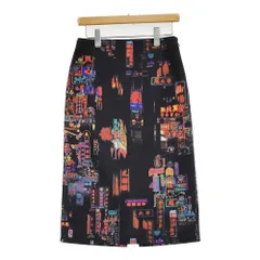 VIVIENNE TAM HONG KONG NEON PRINT SKIRT 香港ネオン 定価31900円 サイズ40 スカート 23AW ブラック レディース ヴィヴィアンタム【中古】5-1222G♪のサムネイル