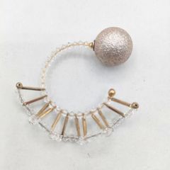 アッシュペーフランス H.P.FRANCE C.A.D フリルピアス（片耳用