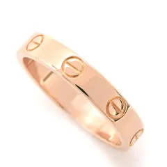 カルティエ 指輪　レディース ミニラブ リング 53号 実寸13号弱 ピンクゴールド Cartier 750PG 中古のサムネイル