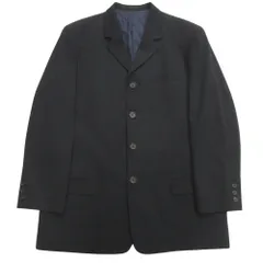 良品 Y's for men ワイズ フォー メン 90's ウールギャバジン 4B テーラード ジャケット ヴィンテージ ヨウジヤマモト M ネイビー メンズ 古着 中古 USEDのサムネイル