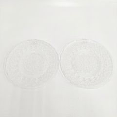 廃盤 14cm クリア ヌータヤルヴィ カステヘルミ プレート 2枚セット