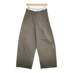 STUDIO NICHOLSON SORTE VOLUME PLEAT PANTS 定価47300円 SNM-351 XS バルーン パンツ カーキ メンズ スタジオ ニコルソン【中古】6-0222G♪のサムネイル