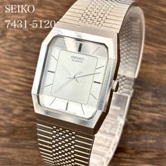 [가동] SEIKO/세이코 CHARIOT/샤리오 손목시계 쿼츠 3면 컷 유리 제2 정공사 카메이도 옥타곤 1985년 10월 제조 japan vintage