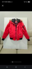 Canada Goose(カナダグース) チリワック パファー レッド m 状態 傷なし 最高のサムネイル