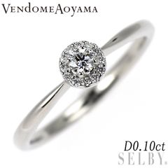 ヴァンドーム青山 ダイヤモンド リング Pt950 3.26g - メルカリ