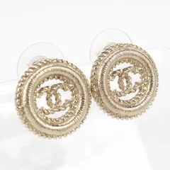 CHANEL シャネル ココマーク ピアス メタル【中古】 レディースのサムネイル