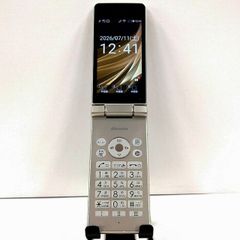 AQUOS ケータイ SH-02L ドコモ ゴールド 送料無料 本体 c21013
