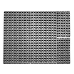 レゴ 正規品 中古 プレート 4枚セット 濃灰(旧色) レゴブロック【管理番号：4257】のサムネイル