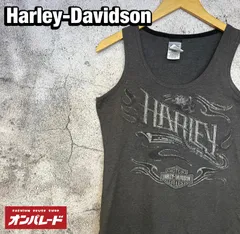Harley-Davidson ハーレーダビッドソン タンクトップ グラフィック バー&シールド ダークグレー バックロゴ Y2Kのサムネイル