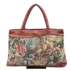 美品✨】デコブランシェ ハンドバッグ トート 肩掛け 友禅染京香