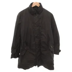 ランバン LANVIN 中綿コート ライナースタンドカラー ひざ丈 黒 ブラック /FFのサムネイル