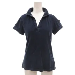 ポロジーンズ ラルフローレン POLO JEANS ポロシャツ 半袖 S 紺 ネイビー スキッパーネック /JI IBO100のサムネイル