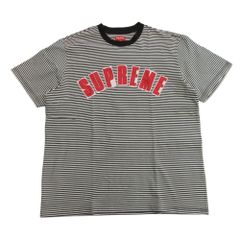 Supreme ストライプ フットボールシャツ M - メルカリ