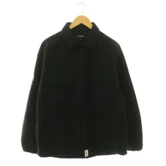 ディセンダント DESCENDANT PARA FLEECE SHIRT フリースシャツジャケット ステンカラー 2 ブラック /DOのサムネイル