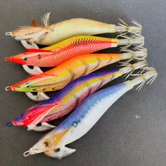 アオリーQ RS 3号 廃盤 エギ エギング エギセット Aurie-Q RS YO-ZURI DUEL Egi Squid Jig Calamariのサムネイル