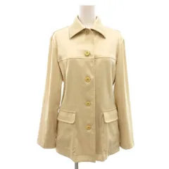 ジュンコシマダ JUNKO SHIMADA ジャケット シャツジャケット 9 ベージュ レギュラーカラー 長袖 /NX ■ECF006のサムネイル