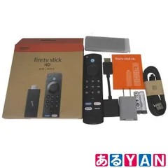 (未使用) Amazon  ストリーミングメディアプレイヤー Fire TV Stick HD 8GB Wi-Fi5 2510000007072のサムネイル