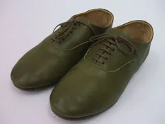 TRAVEL SHOES by chausser chausser Turnshoe 23.0 保存箱付 ドレスシューズ 2022AW ミドリ レディース ショセ【中古】2-1114G∞のサムネイル