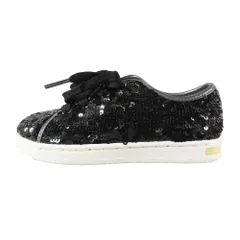 未使用 DOLCE&GABBANA ドルチェアンドガッバーナ キッズ 子供靴 スパンコール スニーカー 靴 シューズ ブラック 25 キッズ 古着 中古 USEDのサムネイル