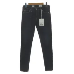 エージー AG B-TYPE 02 CIGARETTE スキニージーンズ EMP1627 ユーズド加工 ストレッチ コットン混 インディゴ ブルー 青 25のサムネイル
