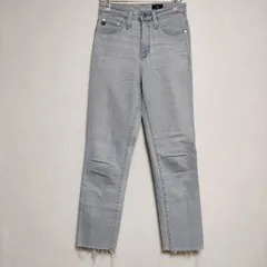 AG THE PHOEBE ダメージ加工カットオフデニム ストレッチ デニムパンツ ライトブルー レディース エージー【中古】3-1018G∞のサムネイル