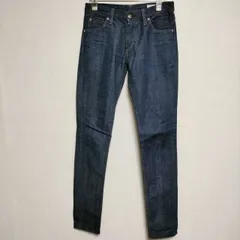 HYKE TIGHT SLIM タイトスリム ジーンズ 26 デニムパンツ ネイビー レディース ハイク【中古】3-1224G∞のサムネイル