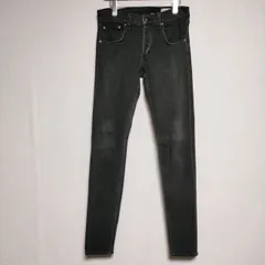 rag & bone スキニー ジーンズ Standard Issue 加工 デニムパンツ ブラック メンズ ラグアンドボーン【中古】4-1019G∞のサムネイル