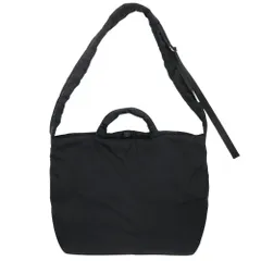 美品 ATELIER BRUGGE アトリエブルージュ 2way ナイロン パデッド ショルダー ハンド バッグ 鞄 中綿 大容量 黒 ブラック メンズ レディース 古着 中古 USEDのサムネイル