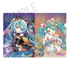 【予約】【新品】【再販】初音ミク×招き猫 クリアファイル 2025 Art by らっす【正規品】のサムネイル