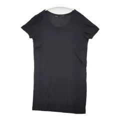GALERIE VIE コットン サイズ1 ロング丈 半袖Ｔシャツ カットソー ブラック レディース ギャルリーヴィー【中古】6-0423S∞のサムネイル
