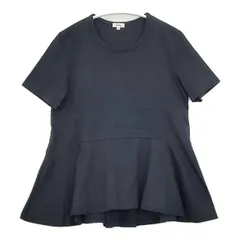 Scye 1216-21073 度詰め天竺フレアートップ  半袖Ｔシャツ カットソー ネイビー レディース サイ【中古】6-0426S∞のサムネイル