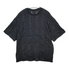 Nomine レースTシャツ 定価5940円 半袖Ｔシャツ カットソー ブラック レディース ノミネ【中古】6-0429S∞のサムネイル