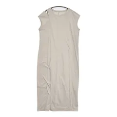 PLST 未使用 ロングスリットチュニックT サイズM 定価6990円 ワンピース チュニック ベージュ レディース プラステ【中古】6-0514S♪のサムネイル