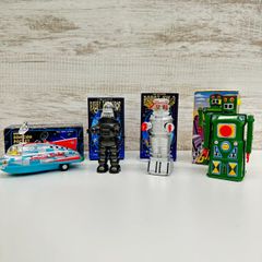 新品】プラモデル アオシマ 惑星メカニロボットシリーズ No.2、3、4