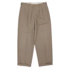 エルエルビーン L.L.Bean 00s 2000年代 2タック リネンコットントラウザー 珍品 スラックス アウトドア 裾ダブル USA ヴィンテージ アメリカ 古着 メンズ ズボン パンツ ライトブラウン W34【中古】のサムネイル