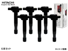 スカイライン RV37 イグニッションコイル 6本 Astemo (旧日立) 点火 U24N02-COIL R01.07～ 送料無料のサムネイル