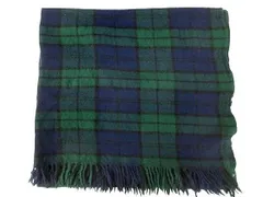 トリココムデギャルソン tricot COMME des GARCONS チェック 大判 ストール TP-K401 グリーン ネイビー マフラー ショール ☆AA★のサムネイル