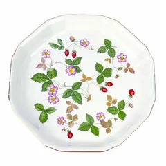 WEDGWOOD ウェッジウッド ワイルドストロベリー プレート オクタゴナル ディッシュ Lのサムネイル