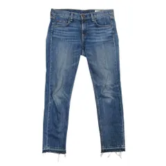 美品 rag ＆ bone ラグアンドボーン DRE CAPRI  カットオフ ボーイフレンドデニム パンツ ジーンズ Gパン 27 インディゴ レディース 古着 中古 USEDのサムネイル