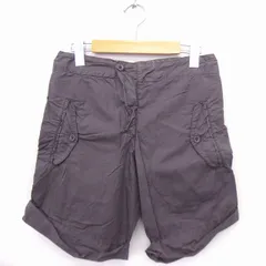 サイラス SILAS パンツ ショート ハーフ ロールアップ 無地 コットン 綿 XS グレー /FT41のサムネイル