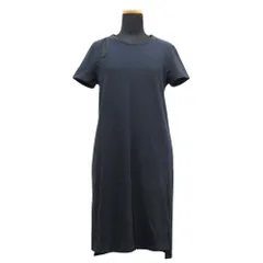 美品 T by Alexanderwang ティーバイアレキサンダーワン ワンピース ドレス カットソー 半袖 サイズ サイズXS 紺 ネイビー レディース 古着 中古 USEDのサムネイル