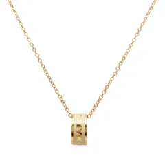 美品 MARC BY MARC JACOBS マークバイマークジェイコブス ロゴ リング ネックレス ペンダント アクセサリー ジュエリー ゴールド レディース 古着 中古 USEDのサムネイル