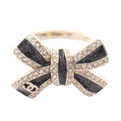 シャネル CHANEL リング・指輪 ココマーク リボン GP（ゴールドメッキ） リング C25B レディース Used Aのサムネイル