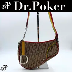 【美品】Dior トロッター ラスタ サドル ショルダーバッグのサムネイル