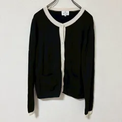 LANVIN en Bleu カーディガン ブラック 38 キレイめ オフィスのサムネイル