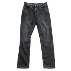 良品 BANANA REPUBLIC バナナリパブリック ブラック デニム ジーンズ パンツ ジーパン スキニー W29 黒 メンズ 古着 中古 USEDのサムネイル