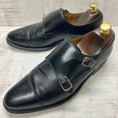 JALAN SRIWIJAYA ジャランスリウァヤ ダブルモンク 98374 7.5 26.0cm メンズ 黒 ダイナイトソールのサムネイル
