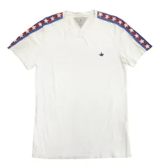 美品 Macchia J. マッキア スターライン Tシャツ カットソー 星 刺繍 XS 白 ホワイト メンズ 古着 中古 USEDのサムネイル